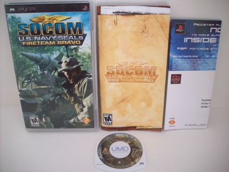 SOCOM U.S. Navy SEALs Fireteam Bravo - PSP Game